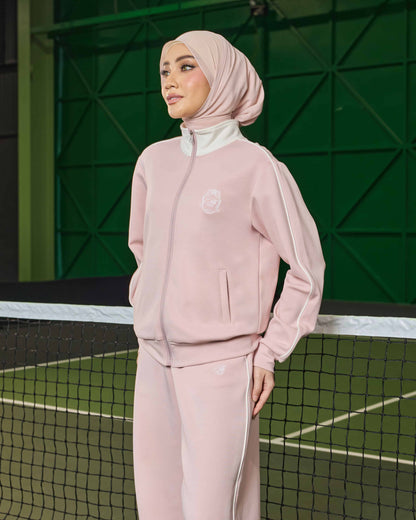 MINOR DEFECT AVERY ZIPPER JUMPER (PINK)