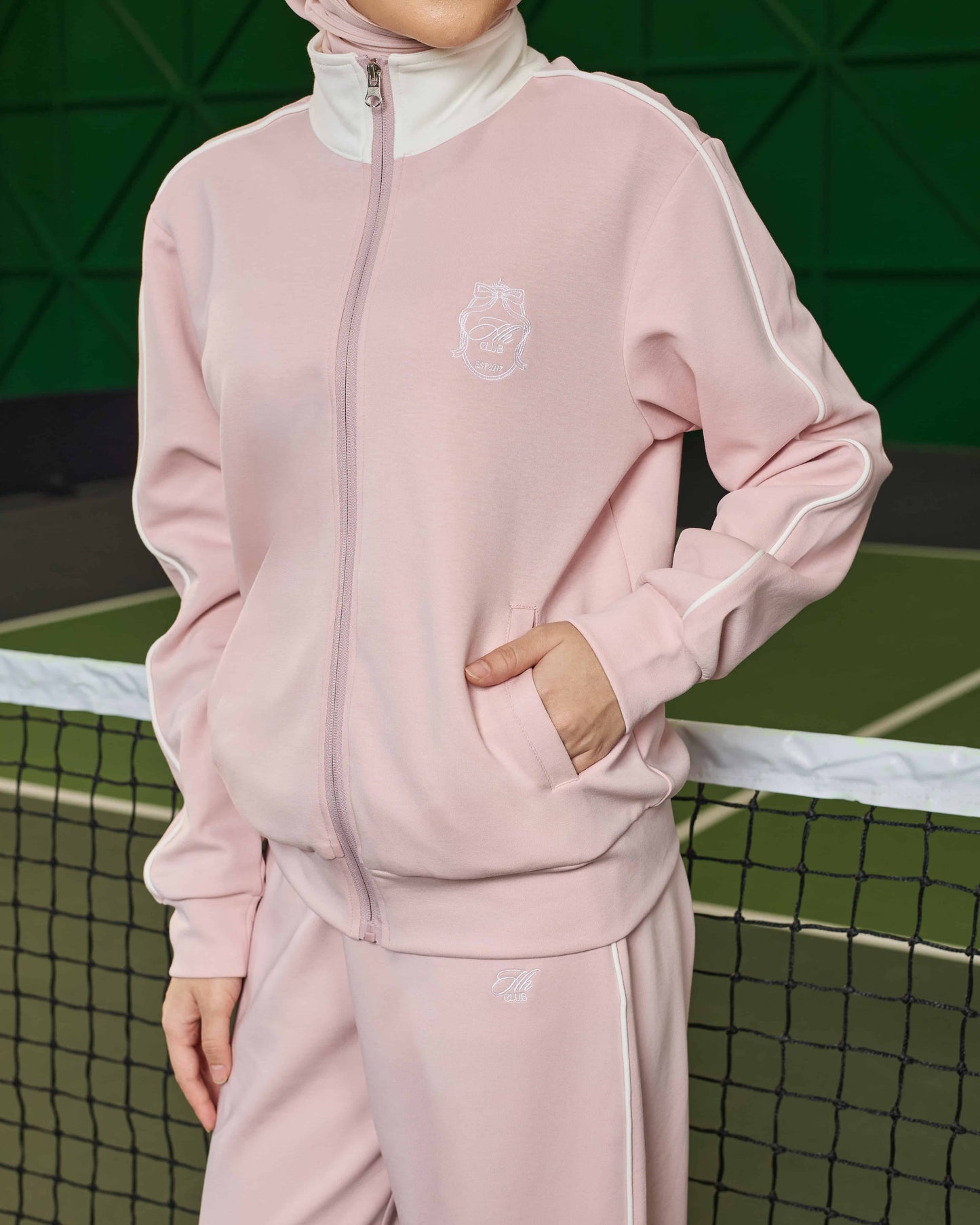 AVERY ZIPPER JUMPER (PINK)