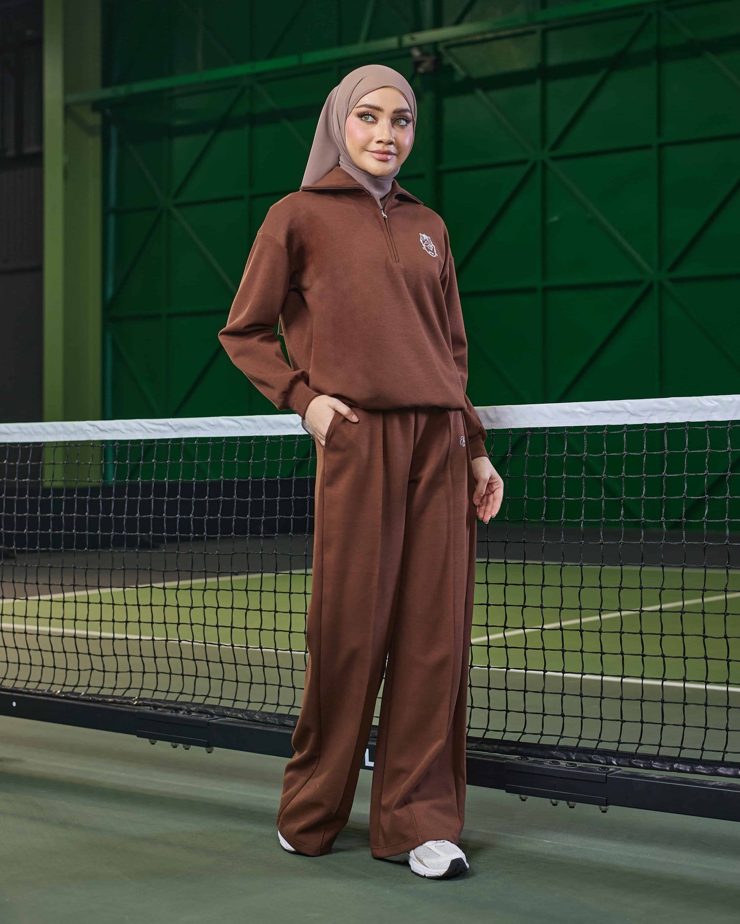 VALERY HALF-ZIP JUMPER (COCO)