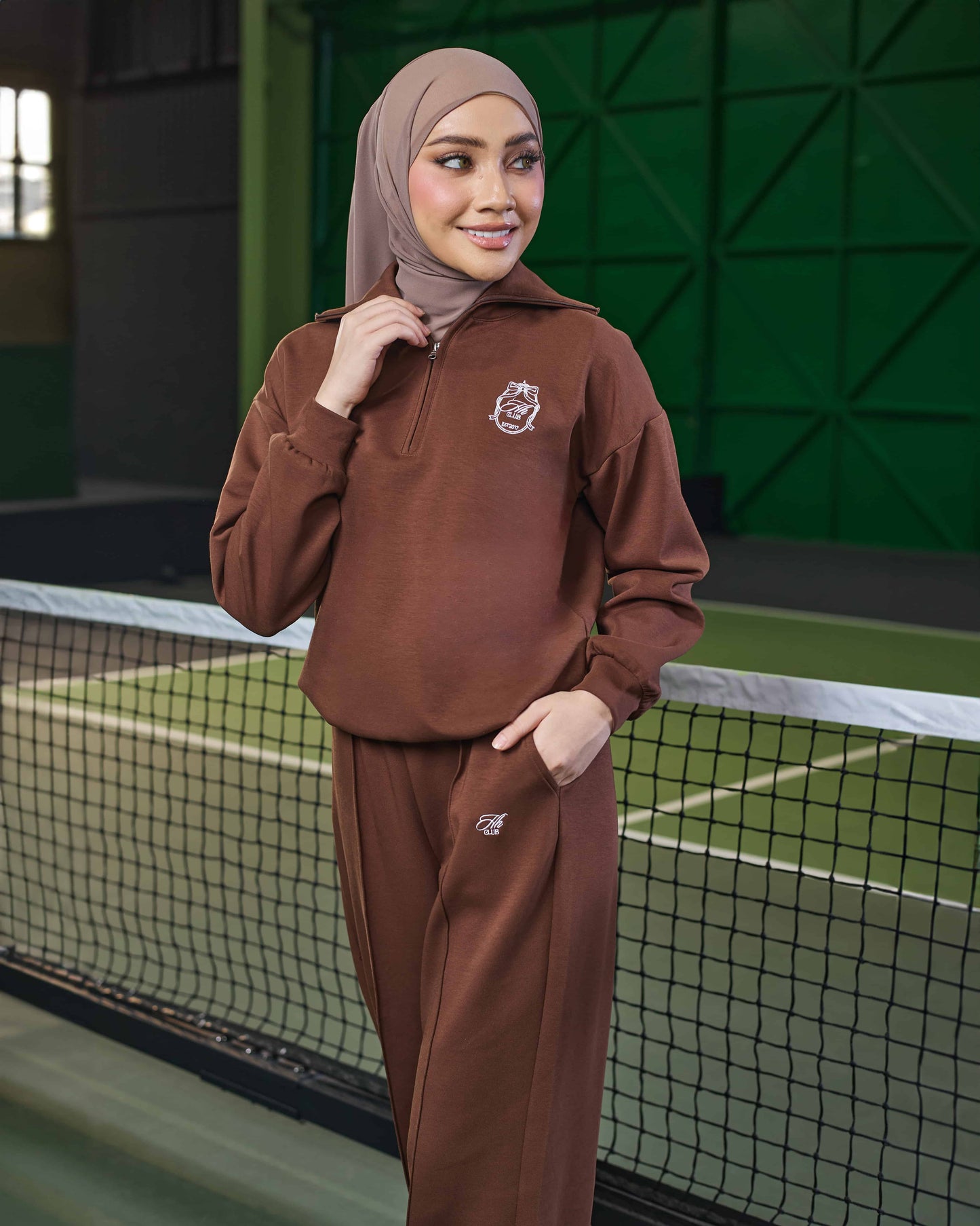 VALERY HALF-ZIP JUMPER (COCO)