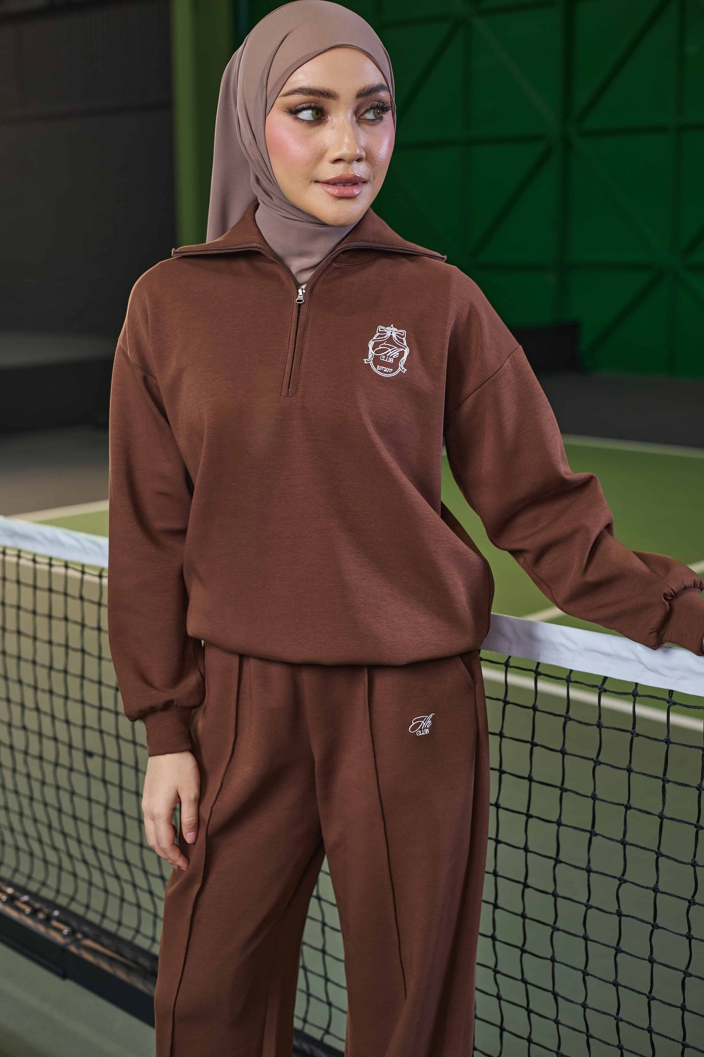 VALERY HALF-ZIP JUMPER (COCO)