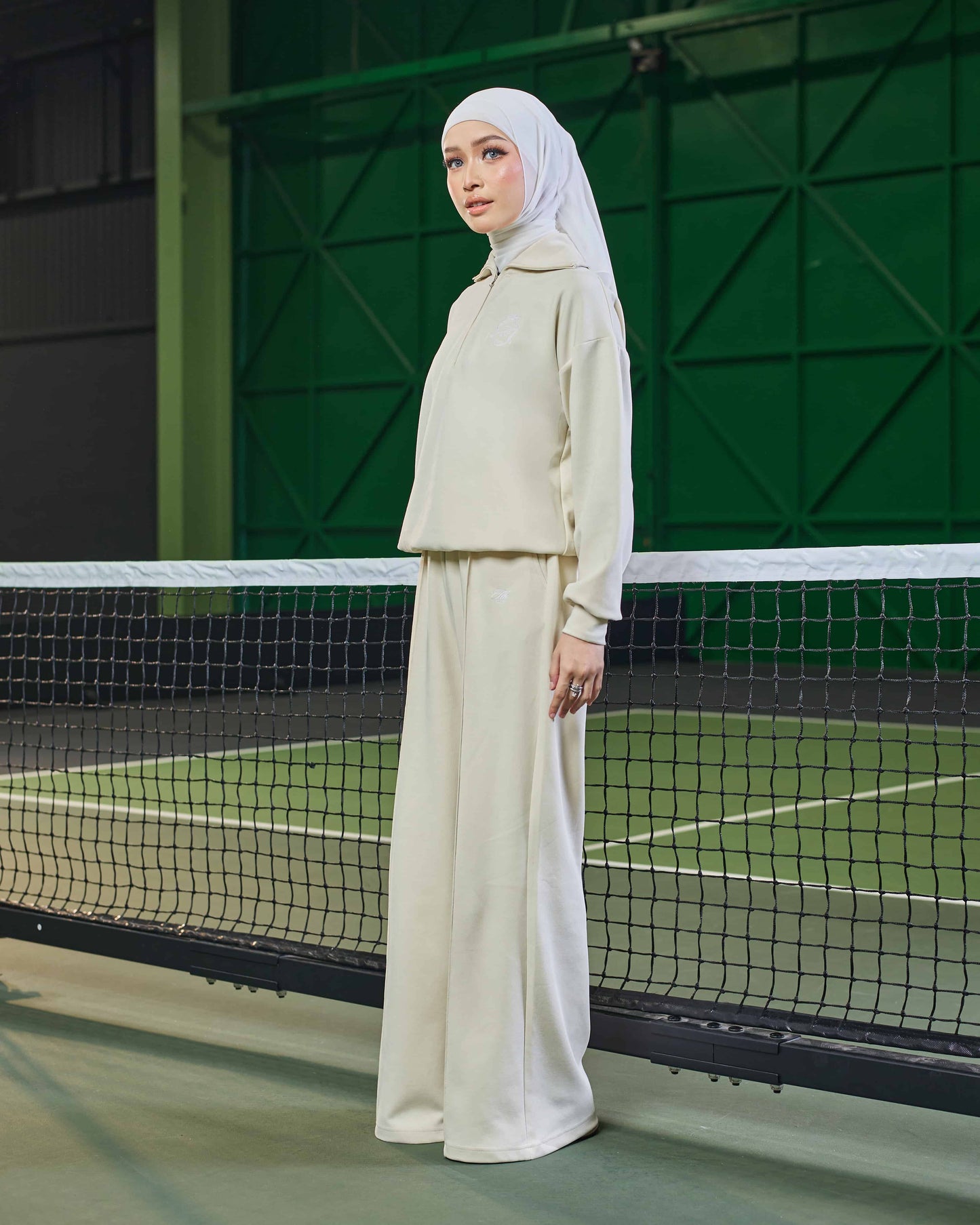 VALERY HALF-ZIP JUMPER (WHEAT)
