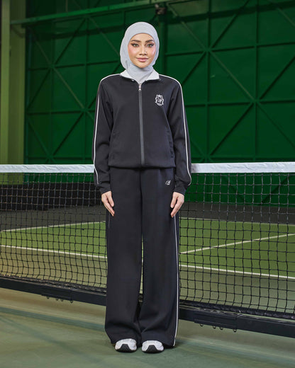 AVERY ZIPPER JUMPER (BLACK)