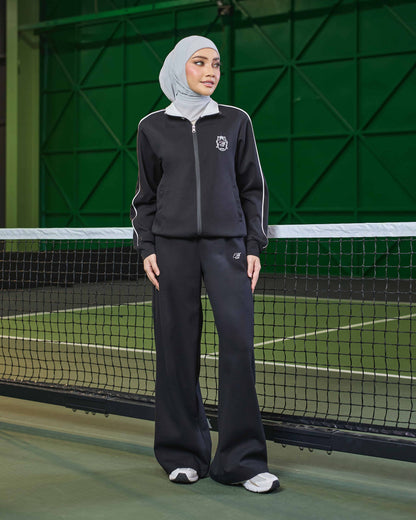 AVERY ZIPPER JUMPER (BLACK)