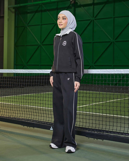 AVERY ZIPPER JUMPER (BLACK)