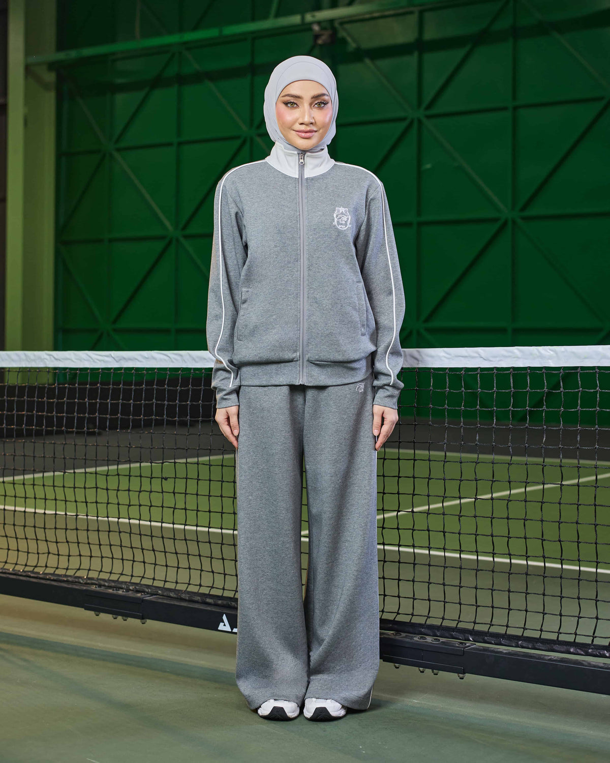 MINOR DEFECT AVERY ZIPPER JUMPER (GREY)