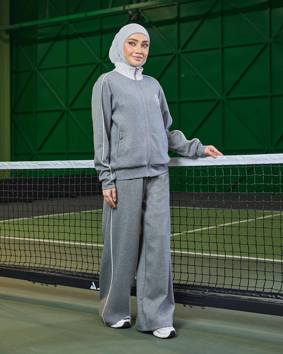 MINOR DEFECT AVERY ZIPPER JUMPER (GREY)