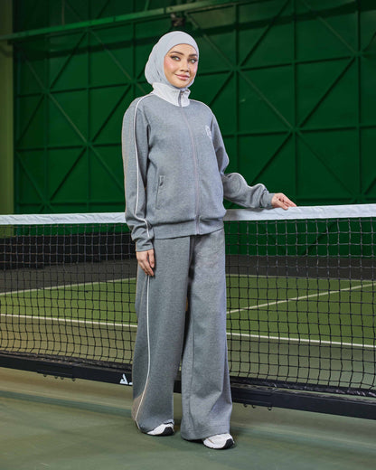 MINOR DEFECT AVERY ZIPPER JUMPER (GREY)