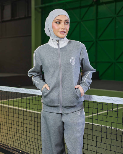 MINOR DEFECT AVERY ZIPPER JUMPER (GREY)