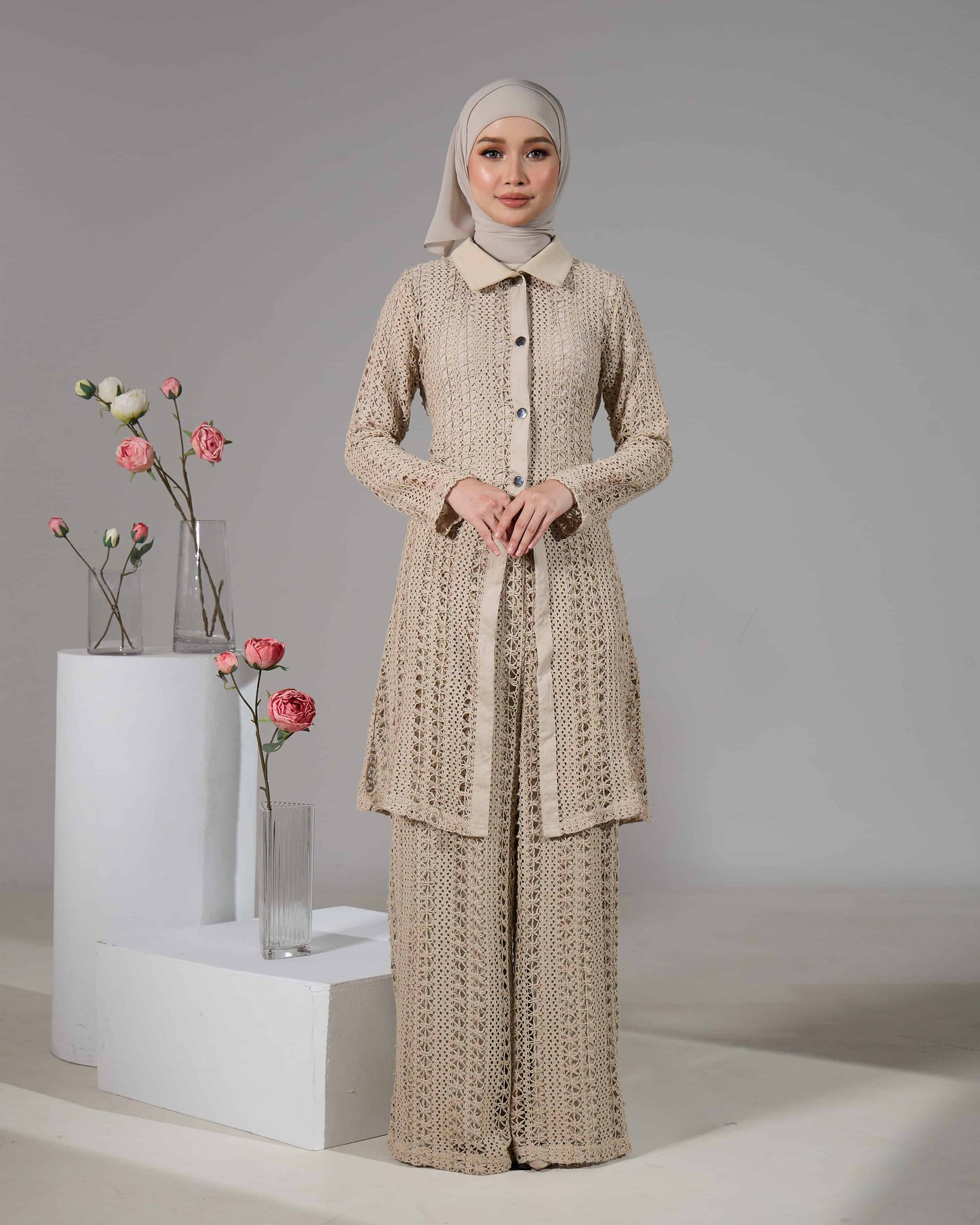 KATRIS KNIT SET (HAZEL)