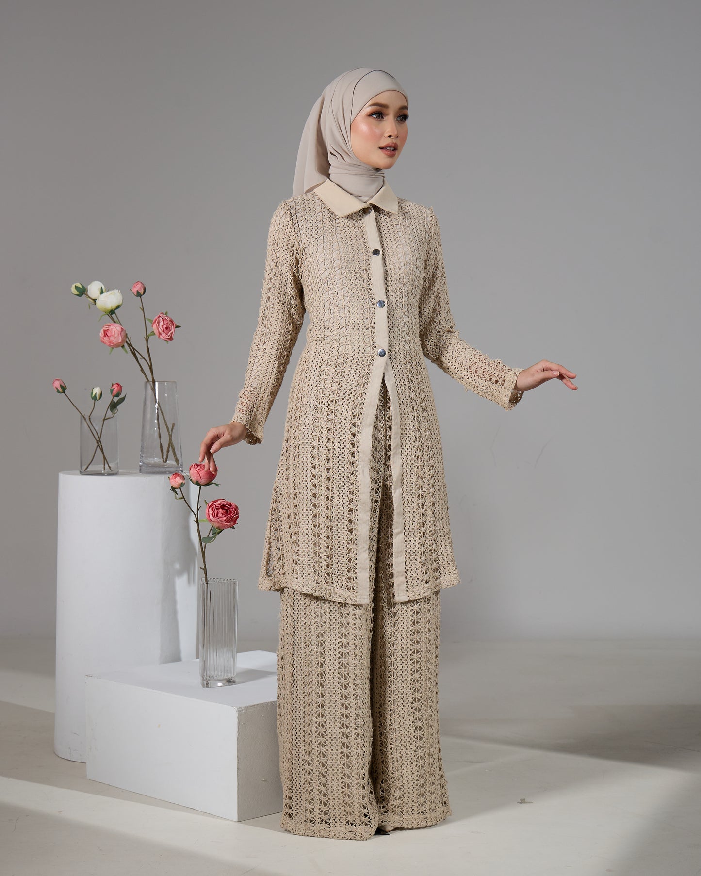 KATRIS KNIT SET (HAZEL)