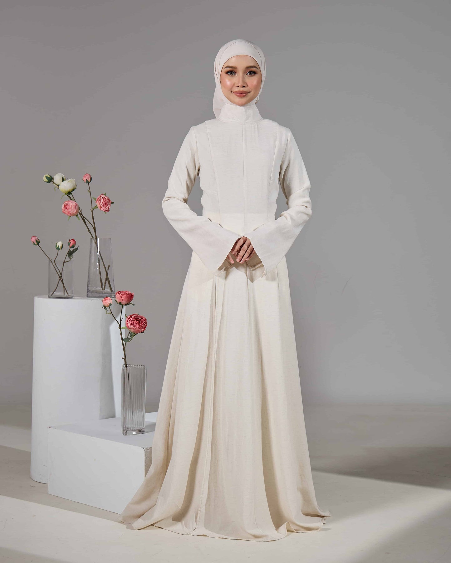 VELORA DRESS (WHEAT)