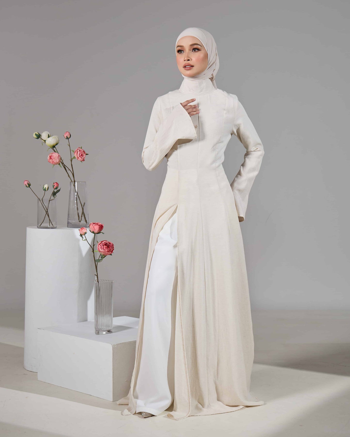 VELORA DRESS (WHEAT)