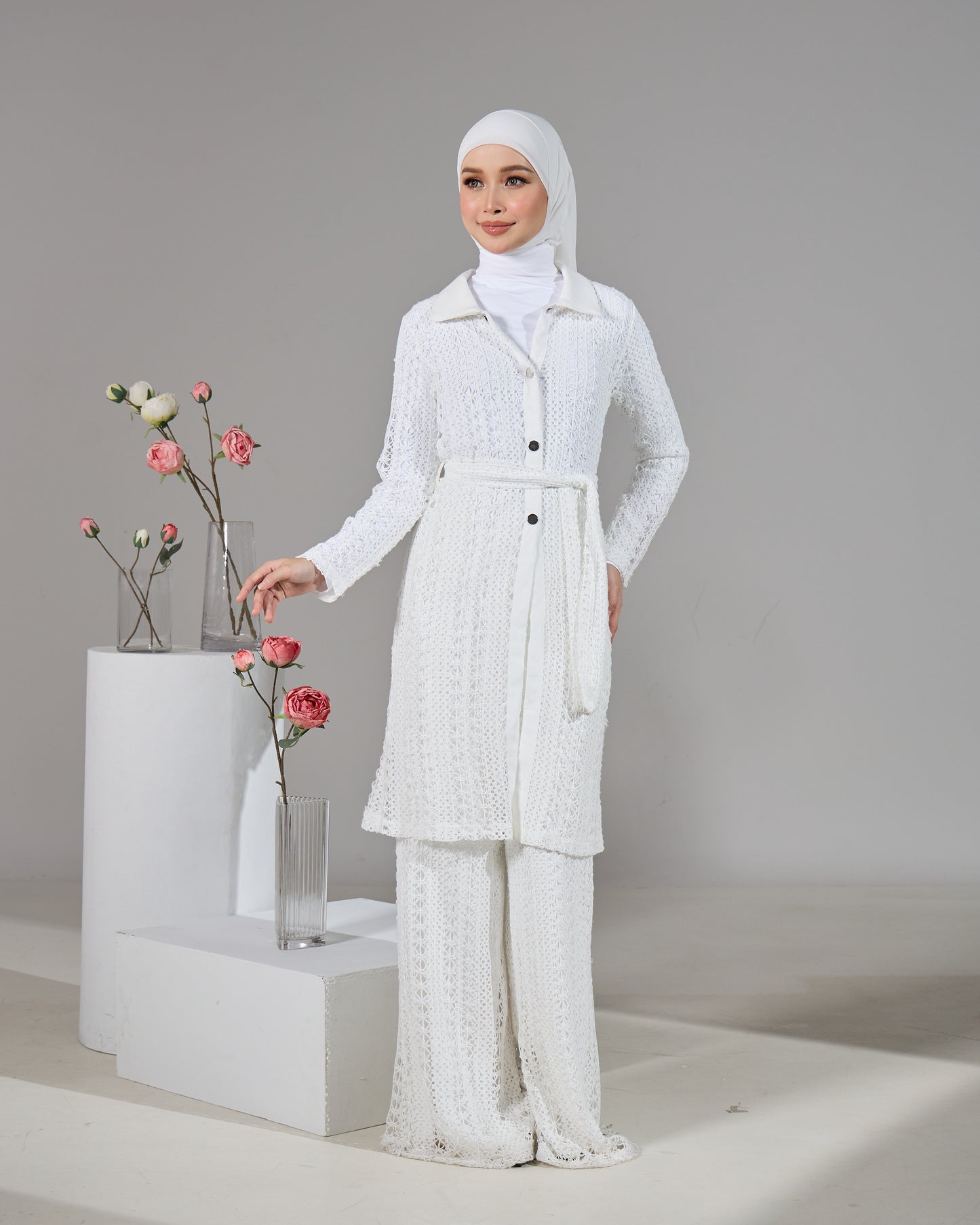 KATRIS KNIT SET (OFF WHITE)