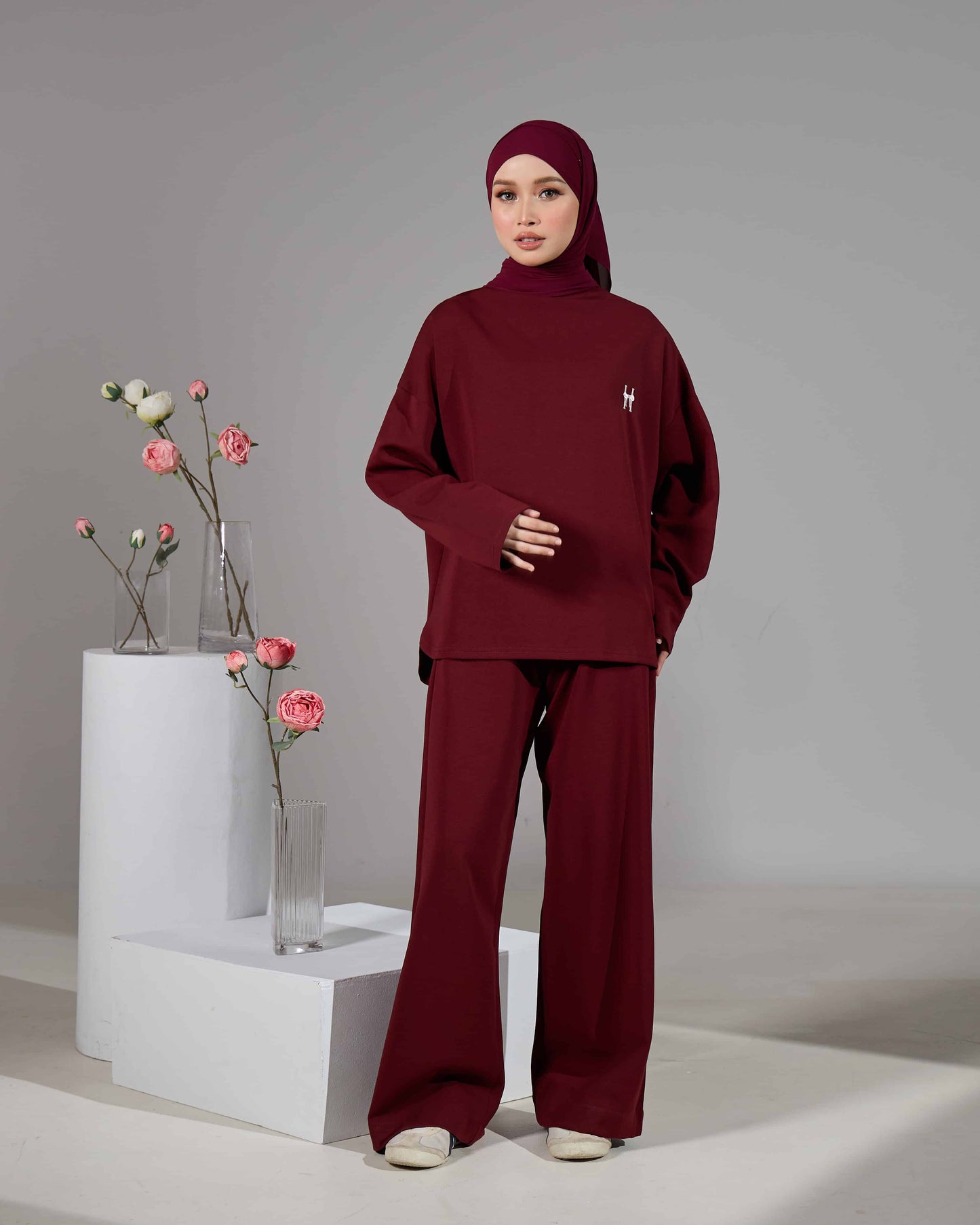 DAZY JUMPER (BURGUNDY)