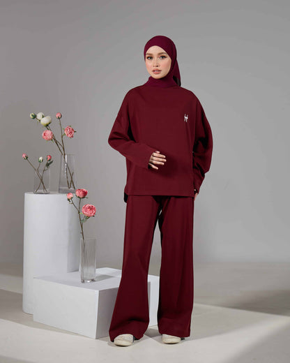 DAZY JUMPER (BURGUNDY)