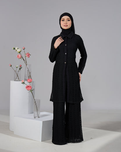 KATRIS KNIT SET (BLACK)