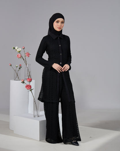KATRIS KNIT SET (BLACK)