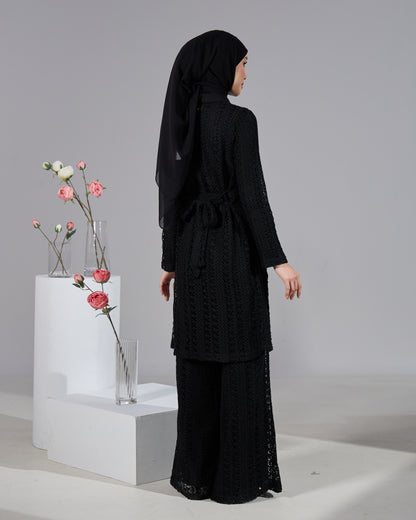 KATRIS KNIT SET (BLACK)