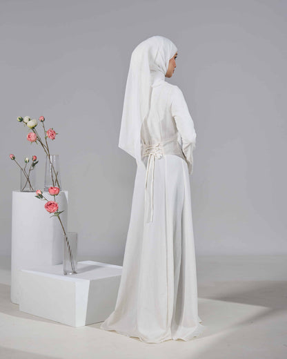 VELORA DRESS (OFF WHITE)