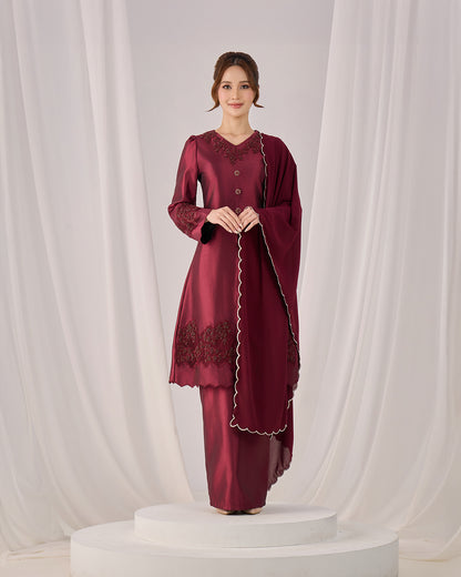 IRINA SELENDANG (BURGUNDY)