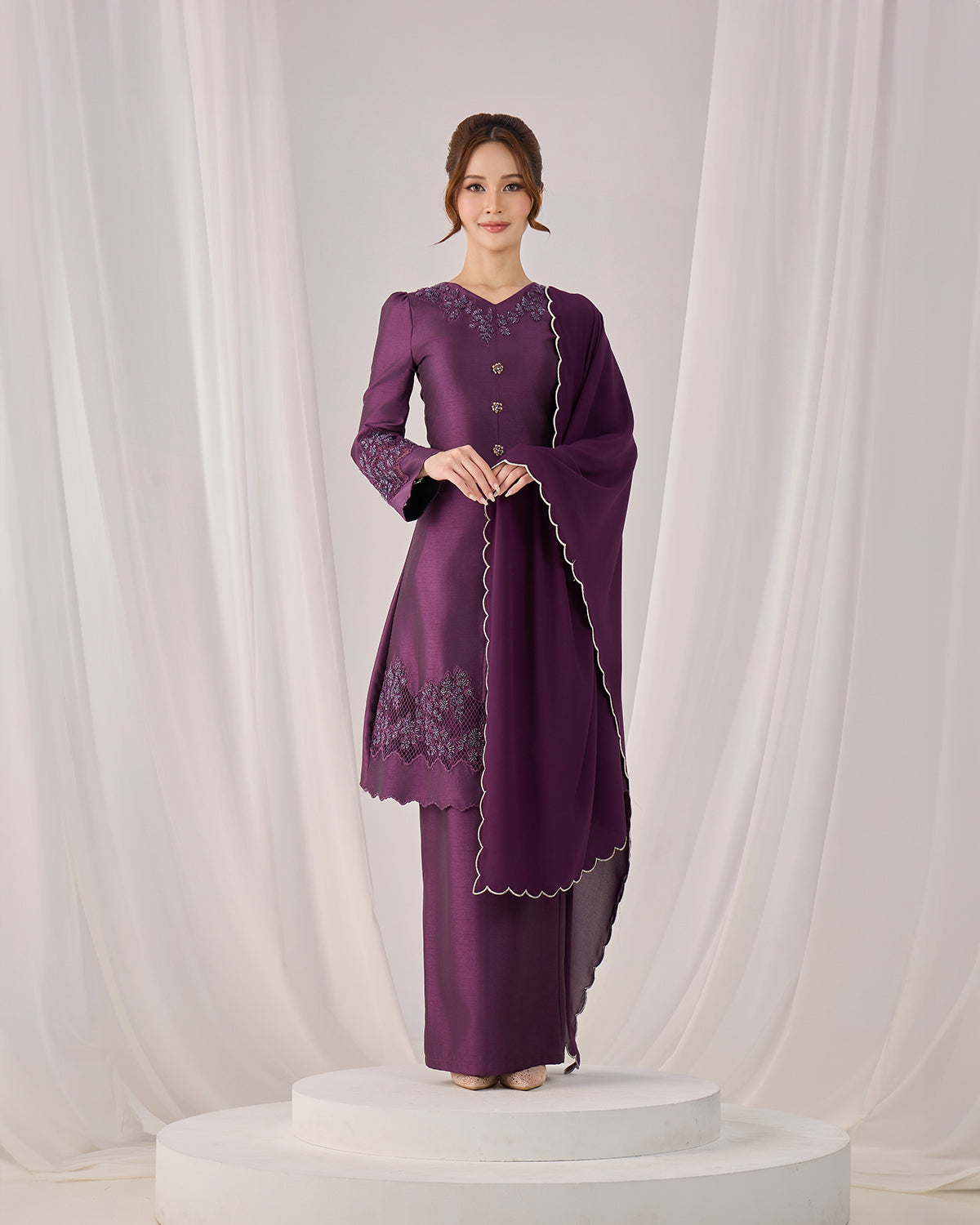 IRINA SELENDANG (DARK PURPLE)