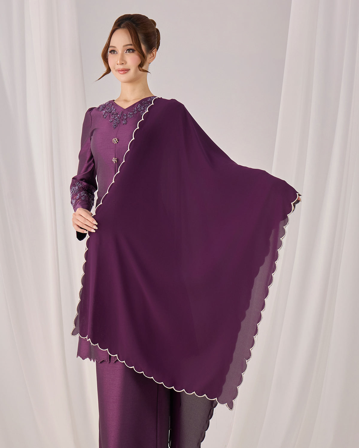 IRINA SELENDANG (DARK PURPLE)