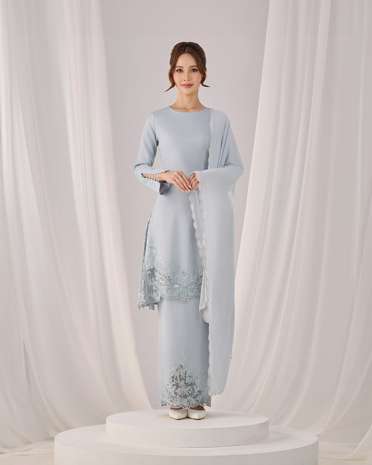 IRINA SELENDANG ( POWDER BLUE)