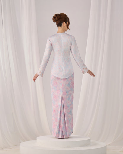 MINOR DEFECT FLOREA MINI KEBAYA (BLUE PINK)