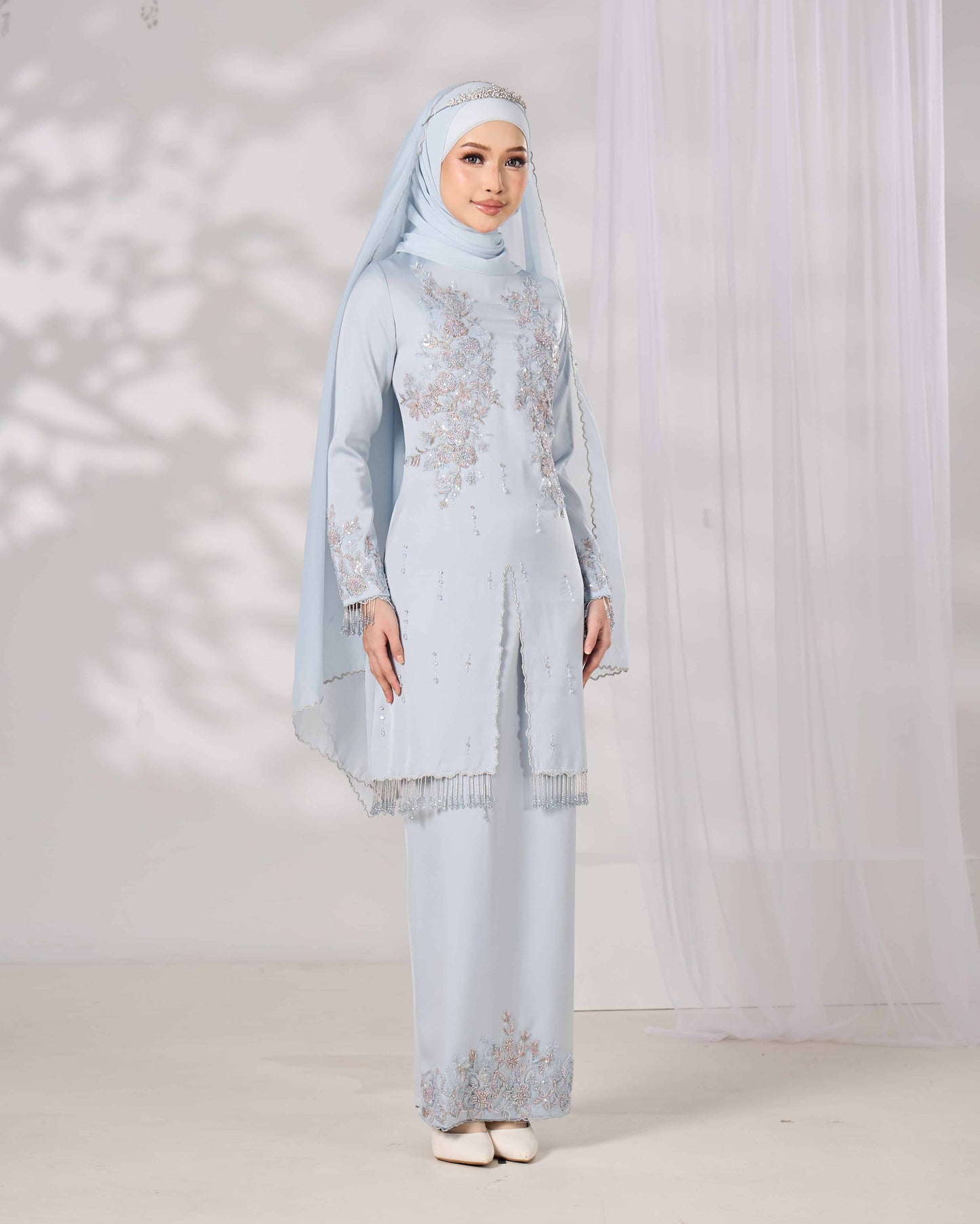 MINOR DEFECT MAHIRA KURUNG (POWDER BLUE)