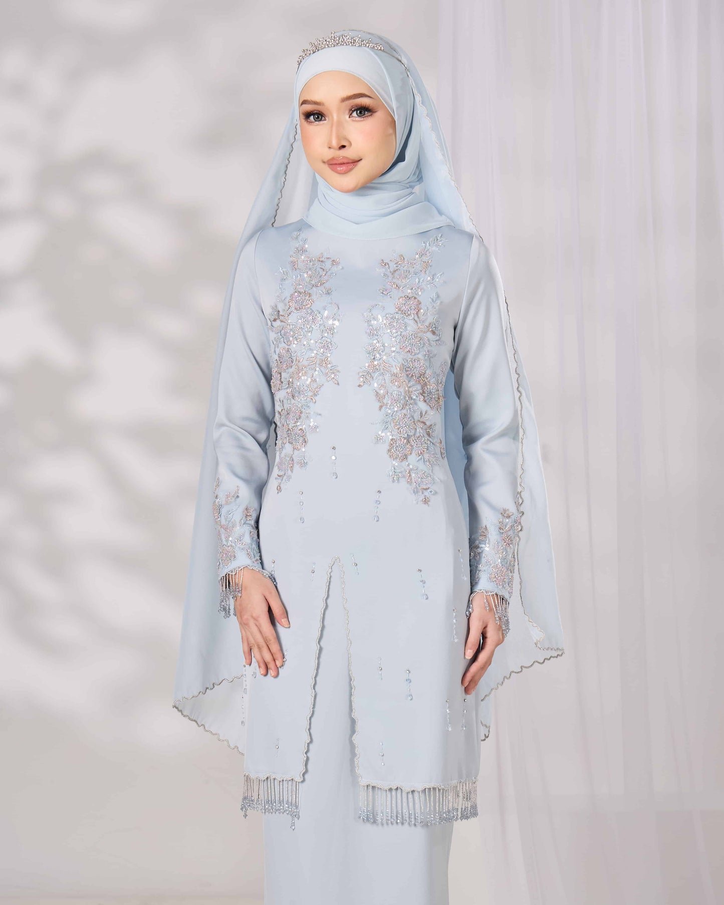 MINOR DEFECT MAHIRA KURUNG (POWDER BLUE)