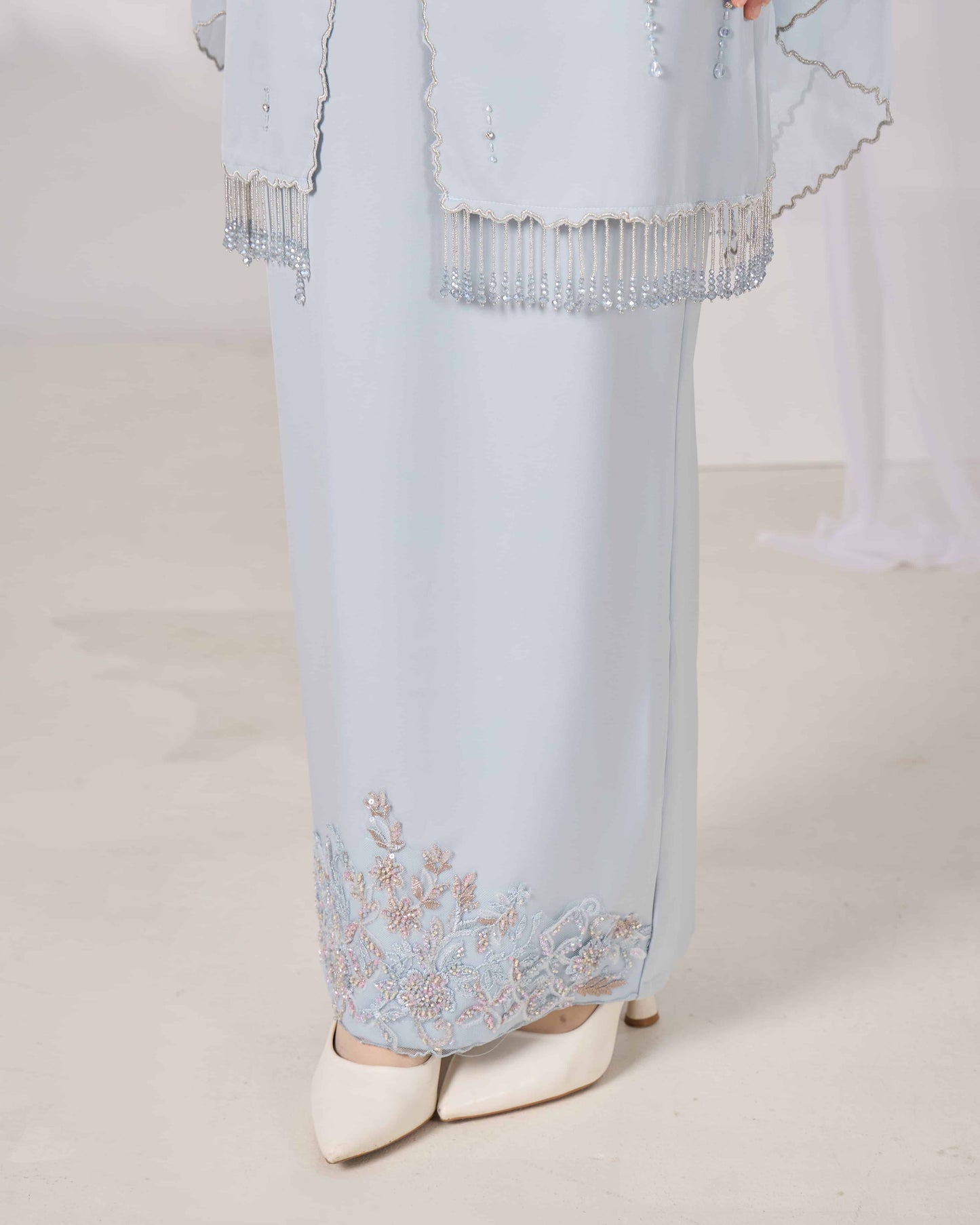 MINOR DEFECT MAHIRA KURUNG (POWDER BLUE)