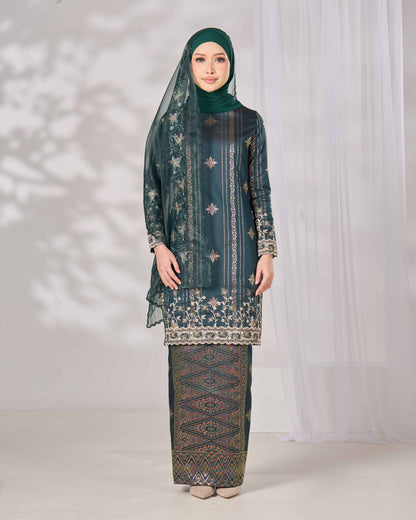 MINOR DEFECT DAHLIA KURUNG (EMERALD GREEN)