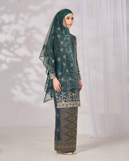 MINOR DEFECT DAHLIA KURUNG (EMERALD GREEN)