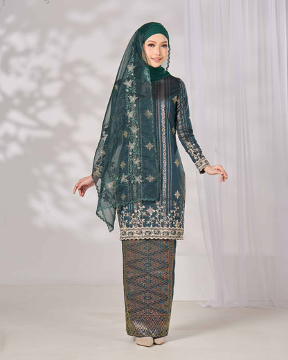 MINOR DEFECT DAHLIA KURUNG (EMERALD GREEN)
