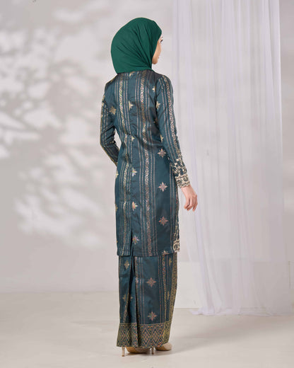MINOR DEFECT DAHLIA KURUNG (EMERALD GREEN)