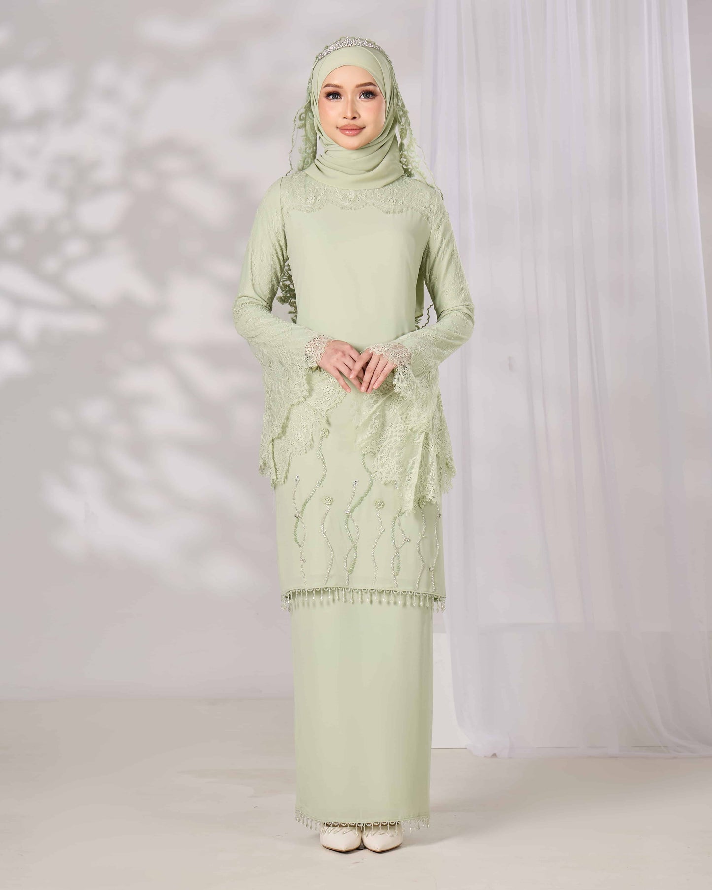 MINOR DEFECT HELIANA KURUNG (GREEN TEA)