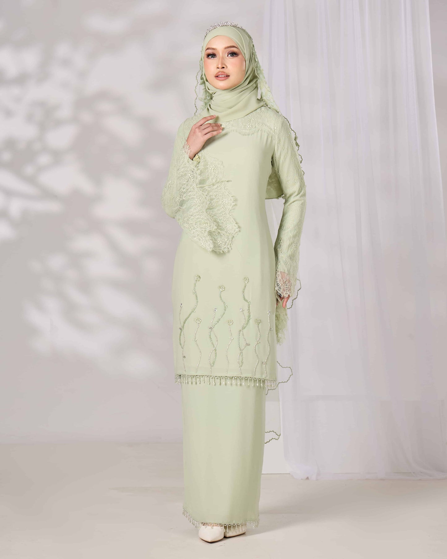 MINOR DEFECT HELIANA KURUNG (GREEN TEA)