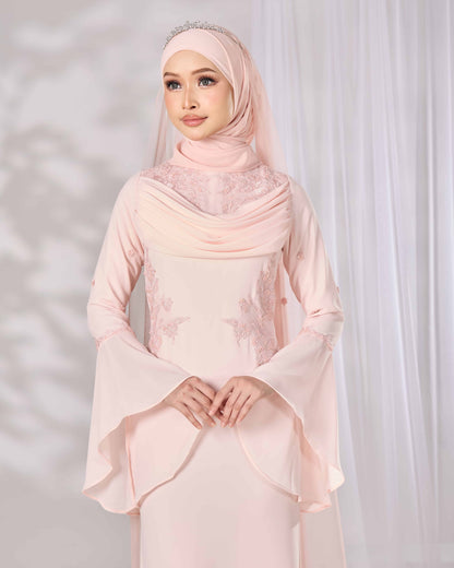 ARISSA DRESS (PEACH)