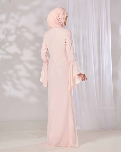ARISSA DRESS (PEACH)