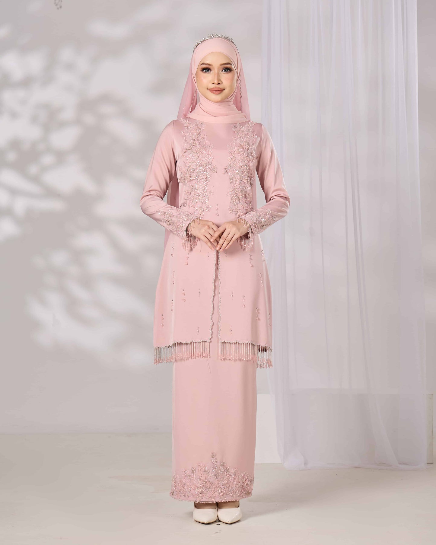 MINOR DEFECT MAHIRA KURUNG (DUSTY PINK)