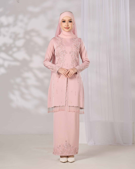MINOR DEFECT MAHIRA KURUNG (DUSTY PINK)