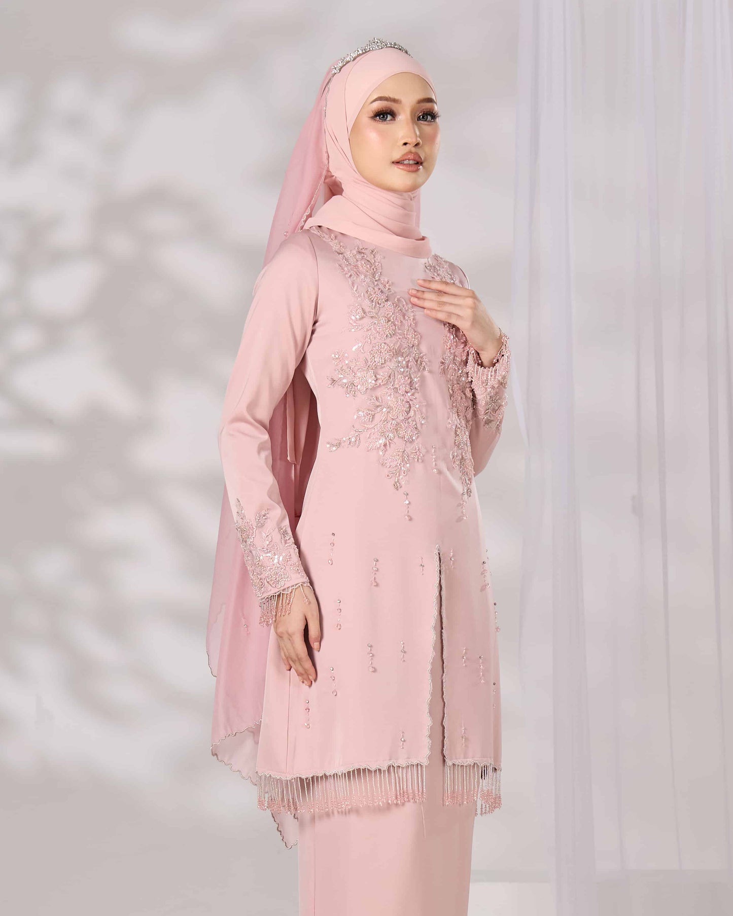 MINOR DEFECT MAHIRA KURUNG (DUSTY PINK)