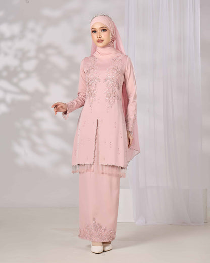 MINOR DEFECT MAHIRA KURUNG (DUSTY PINK)