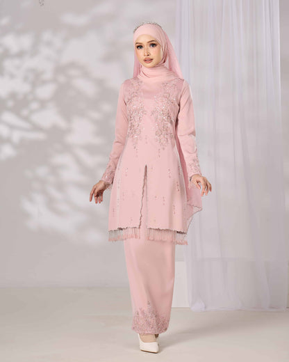 MINOR DEFECT MAHIRA KURUNG (DUSTY PINK)