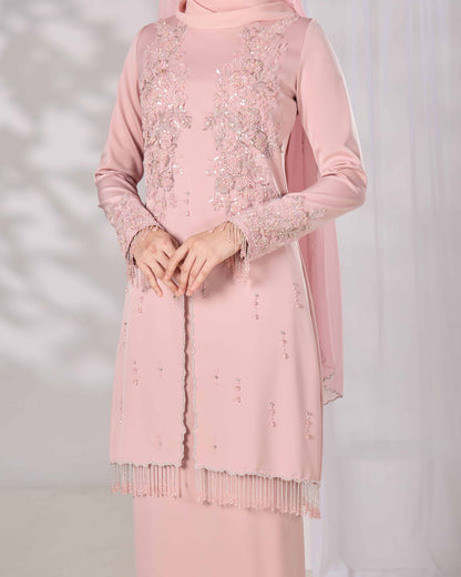 MINOR DEFECT MAHIRA KURUNG (DUSTY PINK)