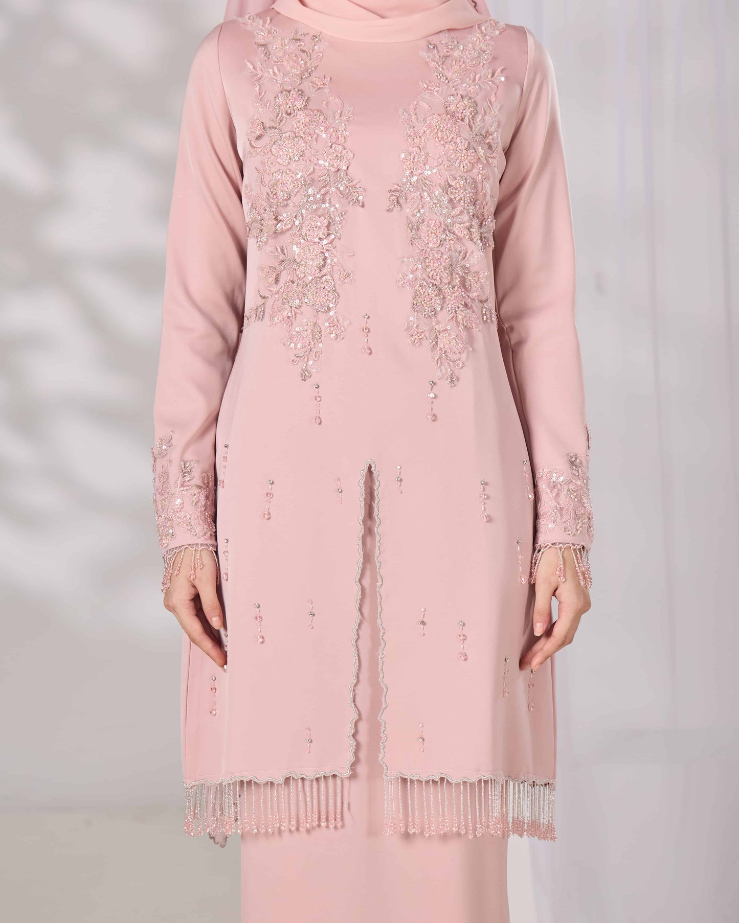 MINOR DEFECT MAHIRA KURUNG (DUSTY PINK)