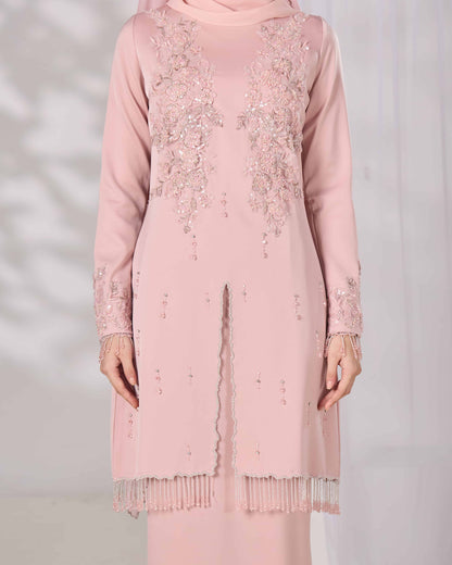 MINOR DEFECT MAHIRA KURUNG (DUSTY PINK)