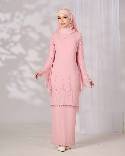 MINOR DEFECT HELIANA KURUNG (DUSTY PINK)