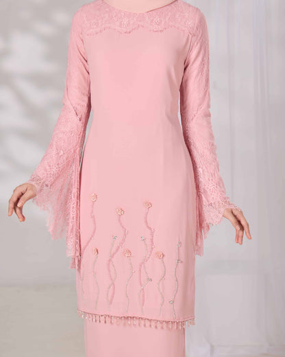 MINOR DEFECT HELIANA KURUNG (DUSTY PINK)